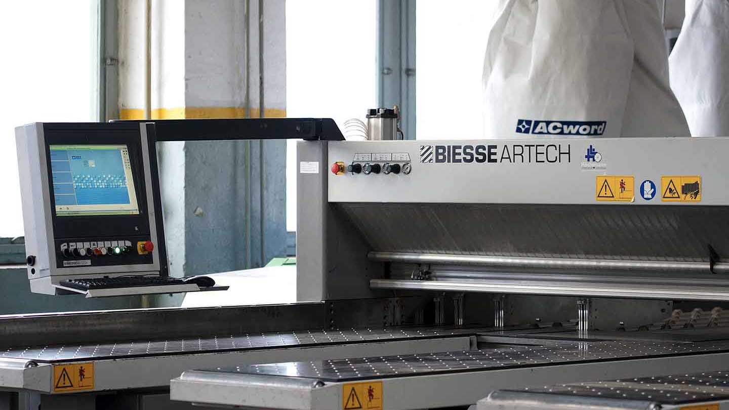 Výroba v nářezovém centru